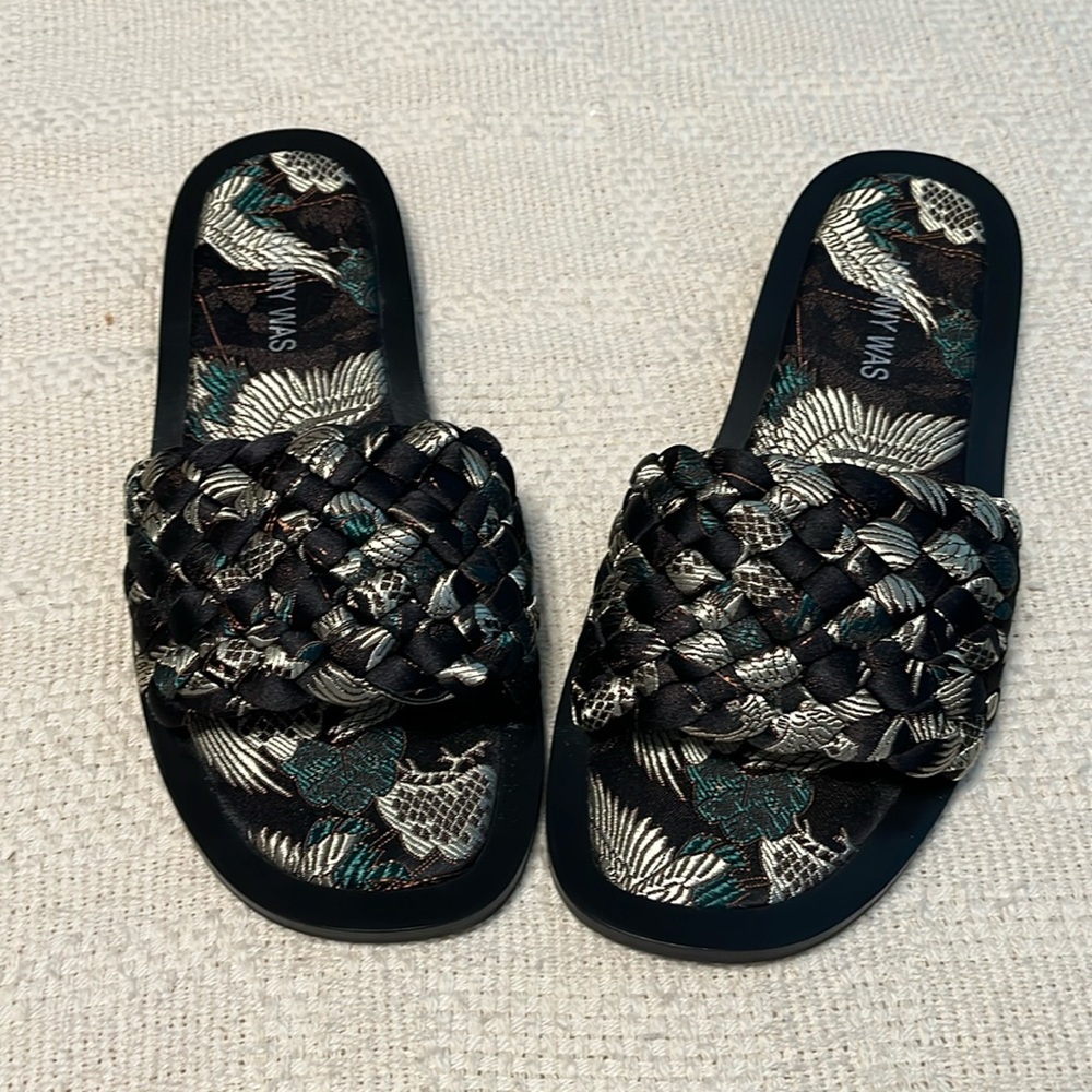 New Johnny Was Crane Woven Sandal